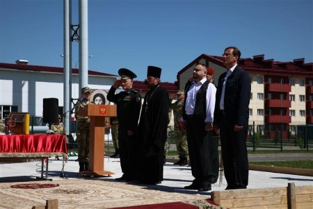 В железноводском Центре спецназа Росгвардии началось строительство войскового храма