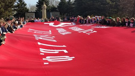 В Туркменском округе Ставрополья прошёл традиционный автопробег «Эх, путь-дорожка фронтовая»