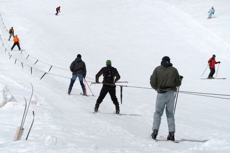 Гору Баран на Ставрополье начали готовить к лыжному сезону