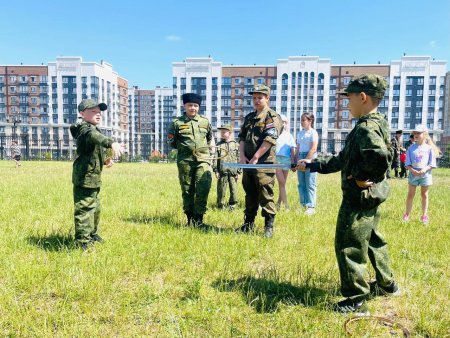 «Георгиевские Шермиции» Прошли в Свято-Владимирской Православной казачьей гимназии Ставрополя